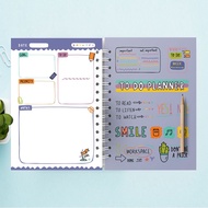 SG LOCAL A5 To Do List Daily Planner Hourly Notebook Time Management Life Work Goal ADHD Student Sch