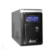 UPS แหล่งจ่ายไฟต่อเนื่อง SVC Pure Sine Wave 1000W อินเวอร์เตอร์ภายนอก 12V แบตเตอรี่ลิเธียมพัดลมปั๊มม