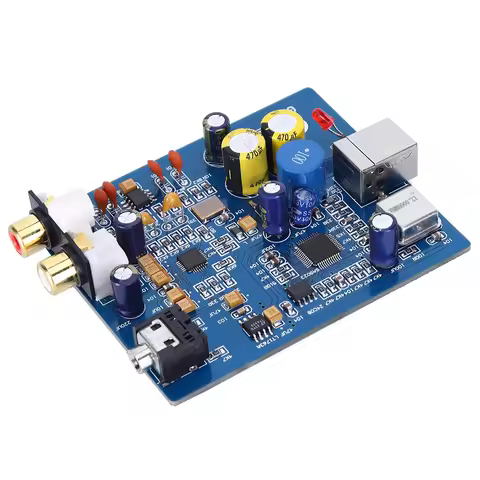 SA9023 USB Decoder Board Amplifier Module Audio Accessory 24‑Bit 96K Sampling Rate