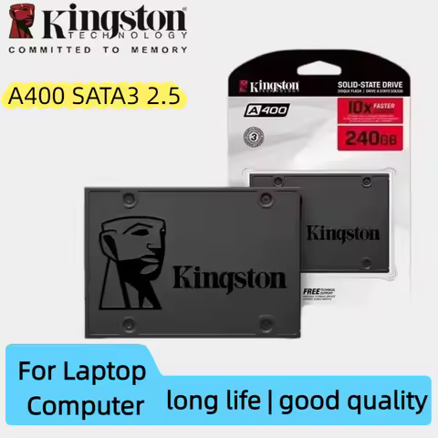 Kingston SSD A400 Internal 120GB-960GB Solid State Drive 2.5 Inch SSDs SATA III HDD Hard Disk for La