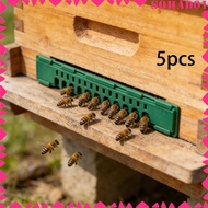[Sohad] 5x Bee Hive Entrance Reducer Lightweight  Sturdy Protector