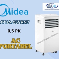 AC MIDEA PORTABLE 0,5 PK 1/2 PK MPHA-05CRN7 LOW WATT AC PORTABLE