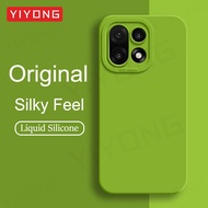 For Oneplus15 Case YIYONG Silky Feel Liquid Silicone Soft Cover For Oneplus 15 15R One Plus 13 R 13R
