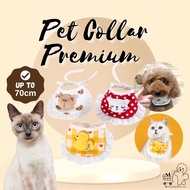 【Millionspet.co】Pet Collar Kucing Collar Rantai Kucing Cute collar Neck Collar Neckerchief Bib colla