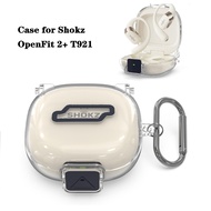 TPU Case for Shokz OpenFit 2+ T921 2025 Cover, with Secure Lock Shell Case for Shokz OpenFit 2+ T921