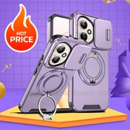 Armor Ring Bracket Stand Casing For Honor400 Honor 400 Pro Lite 5G Phone Case Slide Camera Protect S