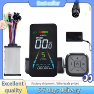 E7G-E-Bike  LCD Display Electric Scooter  Color Animated Meter 24V/36V/48V/60V UART Speedometer +36V