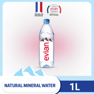 evian Natural Mineral Water 1L