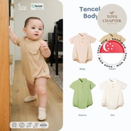 [SG STOCK] TENCEL Bodysuit/ Romper Boy (0-3M 3-6M 6-12M) - Baby/ Boy