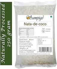 Nata de coco , Nata de coconut jelly - 5mm