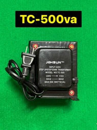 หม้อแปลงไฟจาก 220V เป็น 110V（100V)TC-100wถึง500wเลือกได้