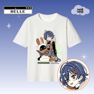 Belle Phaethon Zenless Zone Zero ZZZ Anime T-Shirt Unisex Cotton Tee Merch Gift for Fans Streetwear