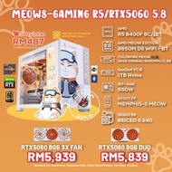 # DOTATECH MEOWS-GAMING R5/RTX5060 5.8 - CUSTOM PC GAMING PACKAGE # R5 8400F + GPU Option(s)