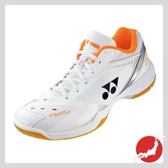 YONEX Power Cushion 65Z Wide Badminton Shoes – Multiple Sizes and Color Variants (White/Orange & Nav