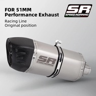 Tail Section, Muffler, Motorcycle Exhaust Muffler Pipe, S 7, 51mm diameter motorcycle accessories  e