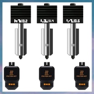 [hotkeystore.] 3Pack 0.2/0.4/0.6MM Hotend for  P2S/H2S/H2D/A1/A1 Mini Nozzle Print Head Hot End Kit 