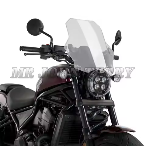 Front Windscreen Windshield Screen Wind Shield Deflector Protector For HONDA CMX1100 CMX300 CMX500 R