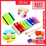 Premium Xylophone Multi Colouring 8 Notes Kids Musical Learning Piano Kanak Anak Early Education Fun