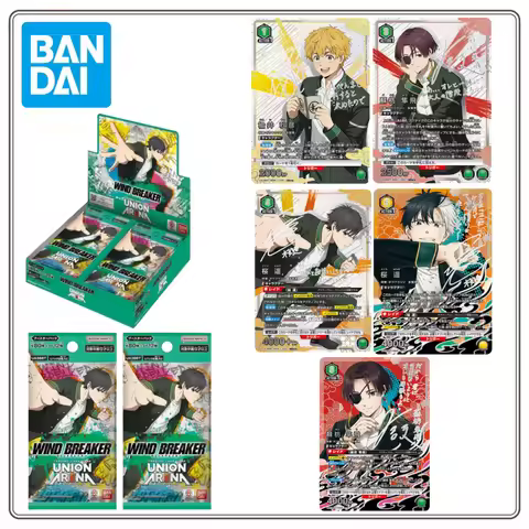 New BANDAI Union Arena WIND BREAKER UA38BT Booster Pack TCG Game Collection Card