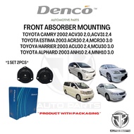DENCO FRONT ABSORBER MOUNTING SET(2PCS) TOYOTA ESTIMA ACR30,ALPHARD ANH10,CAMRY ACV30,HARRIER ACU30.