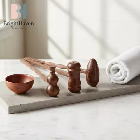1Pc Wooden Massage Hammer Knock Back Meridian Hammer Back Neck Massage Hammer Chicken Wing Wood Mass