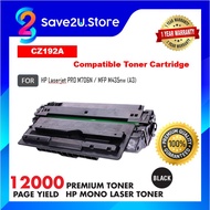 【Ready Stock】CZ192A HP Laserjet PRO M706N / MFP M435nw (A3) Page Yield 12000 Hp Mono Laser Toner Com