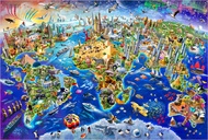 World Landmark Wooden Adult Puzzle 1000 Pieces Childrens Puzzle High Difficulty Diy Toy Birthday Gif