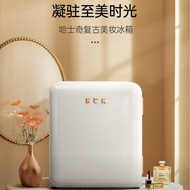 HCK Husky Small Refrigerator Mini Beauty Refrigerated Skin Care Products Cosmetics Refrigerator BC-4
