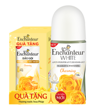 Combo 2 lăn khử mùi nước hoa Enchanteur Charming 50ml/ Lăn khử mùi nước hoa Enchanteur Charming 50ml