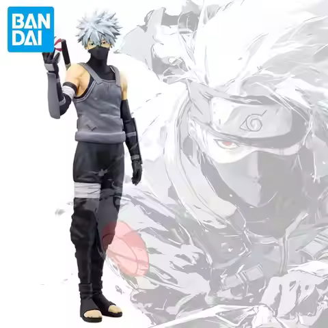 Bandai Original Naruto Ichiban Kuji Prize D Hatake Kakashi Figures Anime Action Model Cartoon Dolls