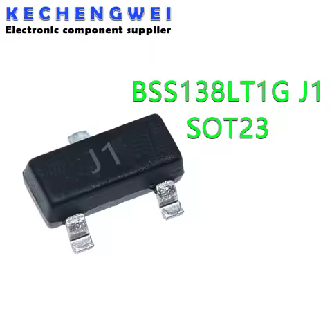 100PCS BSS138LT1G SOT23 BSS138 SOT SOT-23 MOSFET SMD J1 MOS field effect transistor new and original