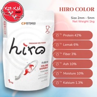 Hiro Color Expert Koi Fish Food 2mm &amp; 5mm – 1kg