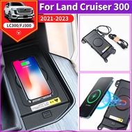 For Toyota Land Cruiser 300 2021 2022 Central Control Wireless Charger LC300 FJ300 Interior Accessor