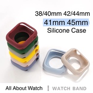 New Soft Silicone Case Compatible With Smart Watch 8 7 6 5 4 3 2 1 Se HW8max X8Promax HW67 TK800 W98 K7Pro T500 X7