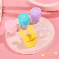 WISDOM Glasses Lenses Box Portable Travel Plastic Glasses Lenses Container