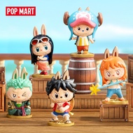 POP MART THE MONSTERS × One Piece Series Figures Blind Box LABUBU Birthday Gift Toy (Whole Set)