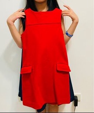 法國 Jacadi 紅色女童洋裝 8A