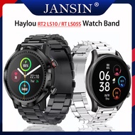 Đồng hồ thông minh Haylou RT2 LS10 Dây đeo bằng thép không gỉ Haylou RT LS05S Dây đeo kim loại phát