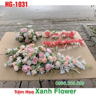 Complete Set Of Fake Flowers For Wedding Car Decoration, Silk Flowers For Strawberry Car Decoration