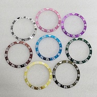 38mm Watch Bezel Inside Diameter 30.5mm GMT Aluminum-Magnesium Watch Bezel Without Luminous for Our 
