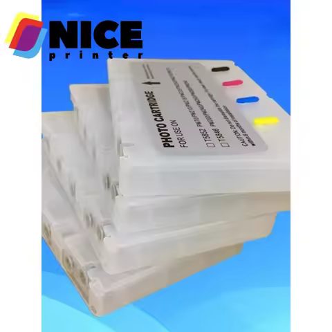 4PCS T5852 T5846 Refill Ink Cartridge with One Time Chip for Epson PM70 PM210 PM215 PM235 PM250 PM27