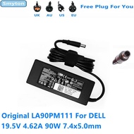 Original 90W AC Adapter Charger Power Supply LA90PM111 For DELL 19.5V 4.62A DA90PM111 FA90PM111 Lapt