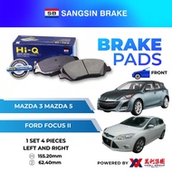 SANGSIN Brake Pad Front For Mazda 3 5 Biante Ford Focus Ecosport Volvo V40 C30 S40 V50 C70 – SP1260