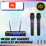 JBL VM300 UHF Karaoke Wireless Dual Handheld Microphone