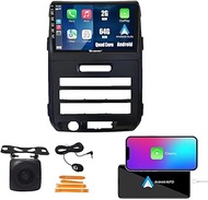 Kunfine Car CarPlay Android Auto Navigation Stereo GPS Radio Camera Display 9" IPS Touchscreen Headu