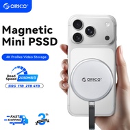ORICO Magnetic Portable SSD 2000MB/s 4K ProRes Record External SSD for iPhone 17 Pro/Max (KR20Mini)