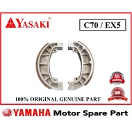 YASAKI C70 / EX5 BRAKE SHOE 0 KULIT BREK BELAKANG SHOES C-70 C 70 EX5 YASAKI MADE IN THAILAND