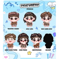 Standee 2 days 1 night 2N1D 2cm