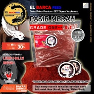 MERAH RED MALANG SAND Grade One++ 0.5 SUPER FINE - EL BARCA Feed - More Color Enhancer, Faster Grow,