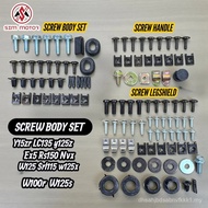 Body Cover Screw Skru Frame Body Cover Screw / Handle Cover Screw / Leg shiled /  CLIP WASHER : LC13